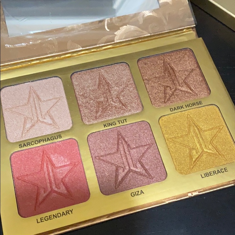 Jeffree Star 24 Karat highlighter palette